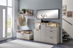 Basset-Foyer von IDEAL Möbel - Garderobe in Modern White