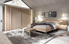 Cubo von Thielemeyer - Schubkastenkommode mit Anstellgarderobe Wildeiche