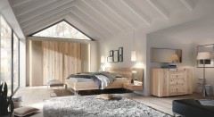 Cubo von Thielemeyer - Schubkastenkommode mit Anstellgarderobe Wildeiche