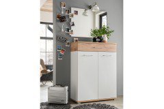 GW-Topix von Germania - Garderobe in Weiß und Eiche