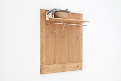 Nilo von MCA - Garderobenpaneel in Balkeneiche bianco