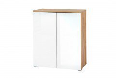 GW-Telde von Germania - Garderobenpaneel Glas weiß