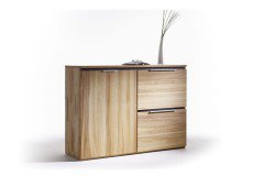 Vicenza von Gradel - Garderobenbank Kernbuche