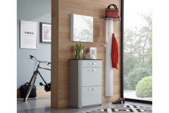 Melodie von ArredoKit - Garderobe mit Spiegelfront