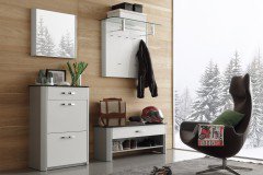 Melodie von ArredoKit - Garderobe mit Spiegelfront