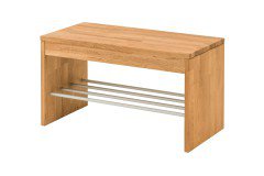 Comma-Foyer von Cinall - Garderobe geölte Wildeiche