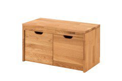 Comma-Foyer von Cinall - Garderobe geölte Wildeiche