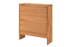 Comma-Foyer von Cinall - Garderobe geölte Wildeiche