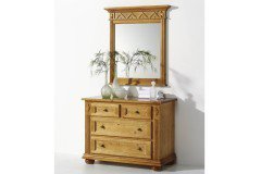 Gloria-Foyer von Gradel - Sideboard in Fichte, antik lackiert