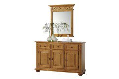 Gloria-Foyer von Gradel - Sideboard in Fichte, antik lackiert