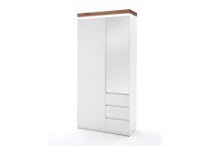 Romina von MCA - Garderobe in Weiß & Asteiche