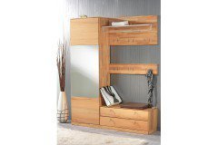 Vado von Bienenmühle - Garderobe 01 in Kernbuche