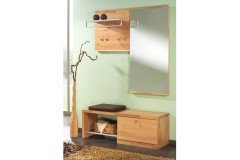 Vado von Bienenmühle - Garderobe 01 in Kernbuche