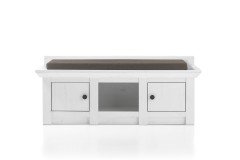 Westerland von Kollektion Letz - Garderobe Pinie weiß