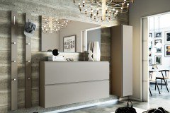 Garda-Foyer von ArredoKit - Garderobe in Taupe