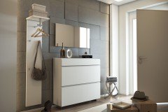 Garda-Foyer von ArredoKit - Garderobe in Taupe