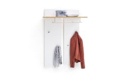 Cali von MCA - Garderobe weiß/ Wotan Eiche