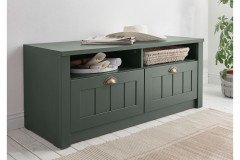 Ascot von Kollektion Letz - Schuhschrank in Grün