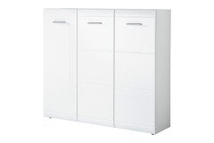 GW-Adana von Germania - Garderobenpaneel Hochglanz, weiß