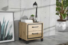 Trondheim von Forte - Schubkastenkommode Artisan Eiche