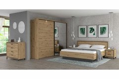 Trondheim von Forte - Schubkastenkommode Artisan Eiche