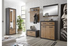 Brügge von Kollektion Letz - Garderobe Kastanie/ Fresco