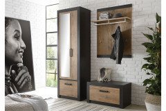 Brügge von Kollektion Letz - Garderobe Kastanie/ Fresco