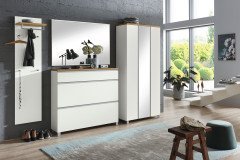 Salea von Voss - Schuhschrank in Lack weiß