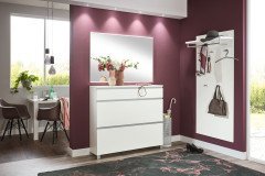 Salea von Voss - Schuhschrank in Lack weiß