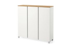 Salea von Voss - Schuhschrank in Lack weiß