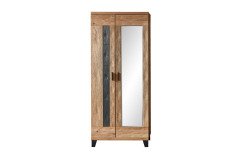 Persiko von Wohnconcept - Schuhschrank Wildeiche/ grau