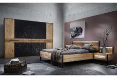 Steel von Thielemeyer - Garderoben-Kommoden-Kombi Wildeiche