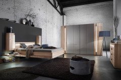 Cubo von Thielemeyer - Schubkastenkommode mit Anstellgarderobe Wildeiche