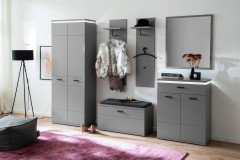 Albany von MCA - Garderobenbank in Grau