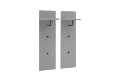 Albany von MCA - Garderobenbank in Grau