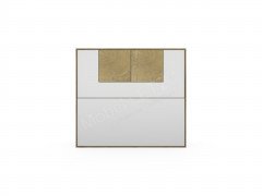 Caya von Hartmann Möbel - Garderobe Kerneiche/ Mattglas weiß