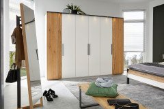 Joline von Musterring - Kommode mit Garderobe & Spiegel graphit - Eiche